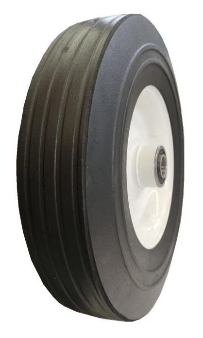 Solid rubber wheel SR10x2.75